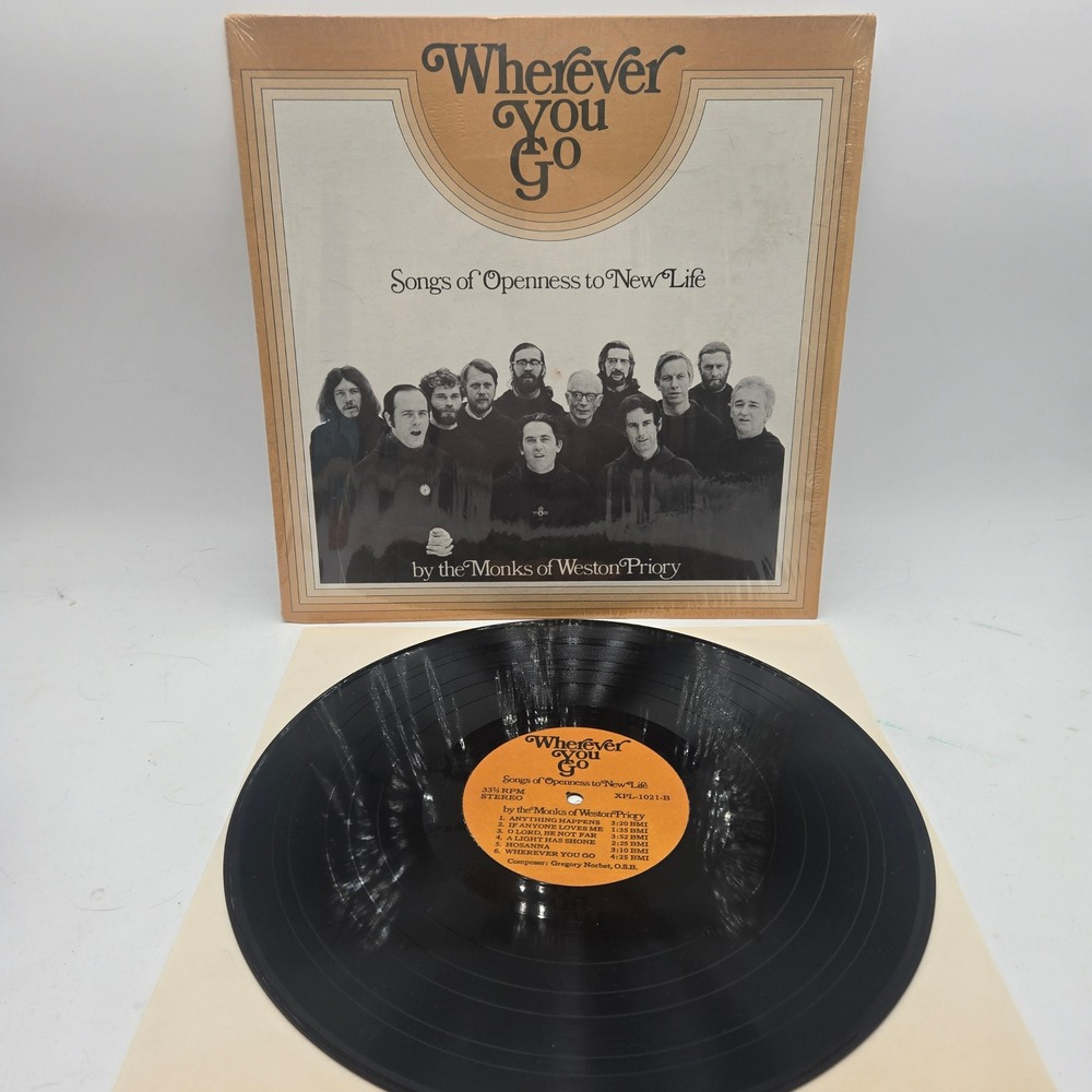 Monks of Weston Priory Wherever You Go Songs of Openness New Life Vinyl Record